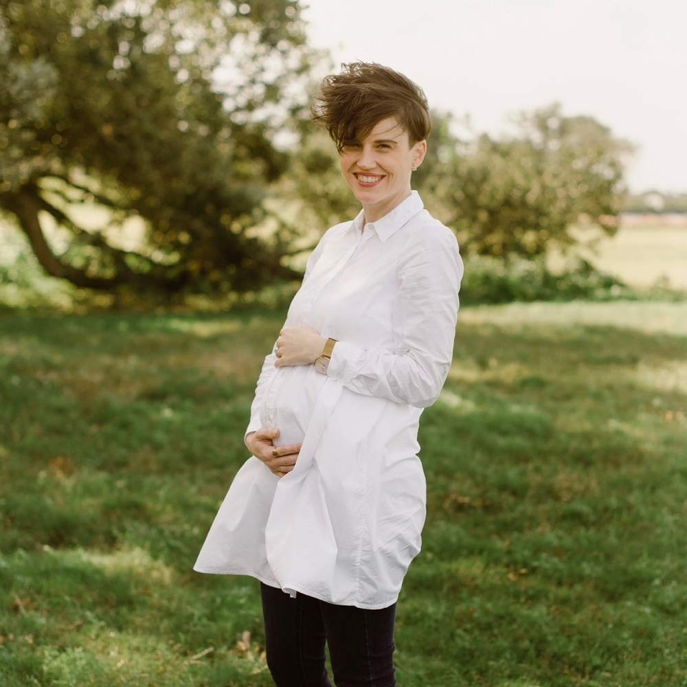 ASOS Design Maternity Crisp White Dress